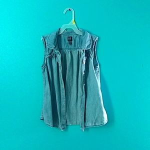Gap jean vest